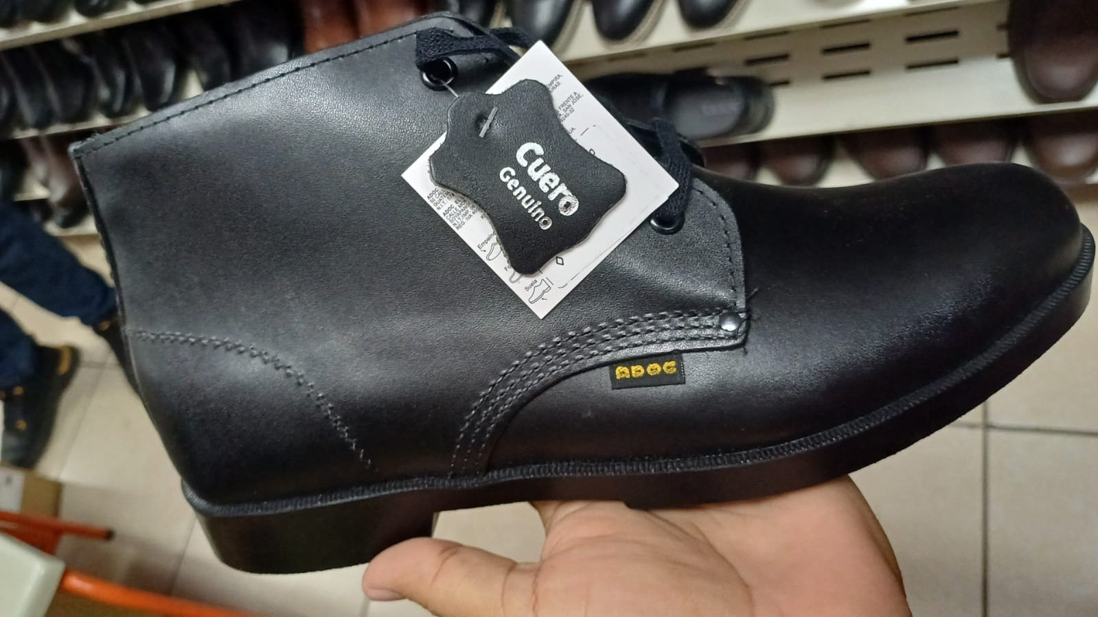 Zapatos burros Negros Adoc – ElSalvadordelMundoSv