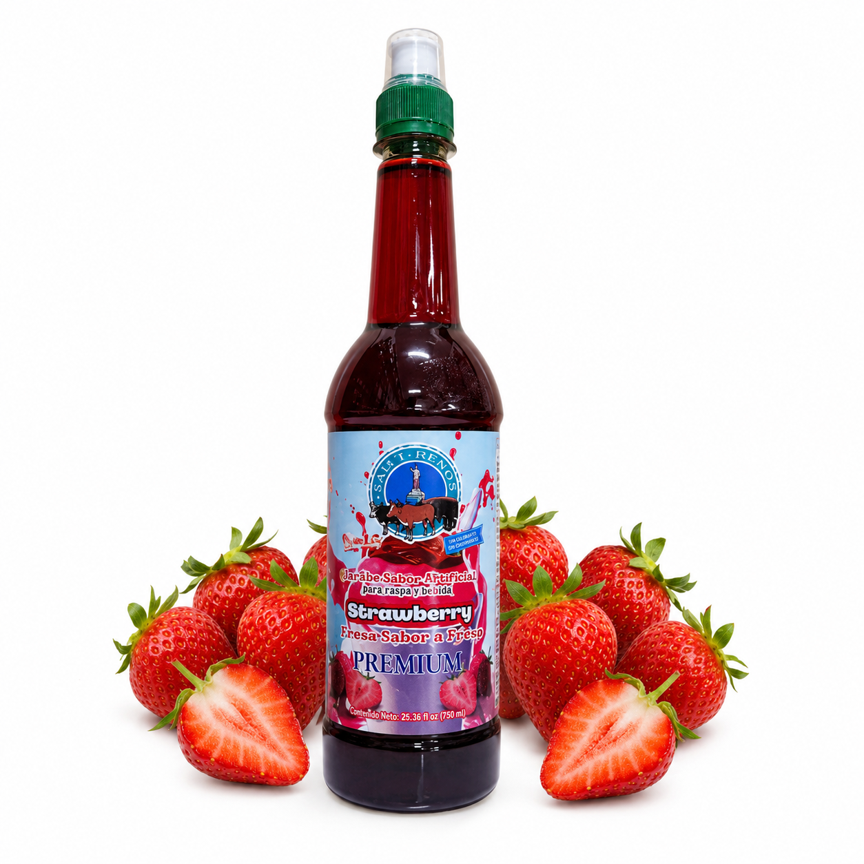 Jarabe Premium para Minutas de Fresa