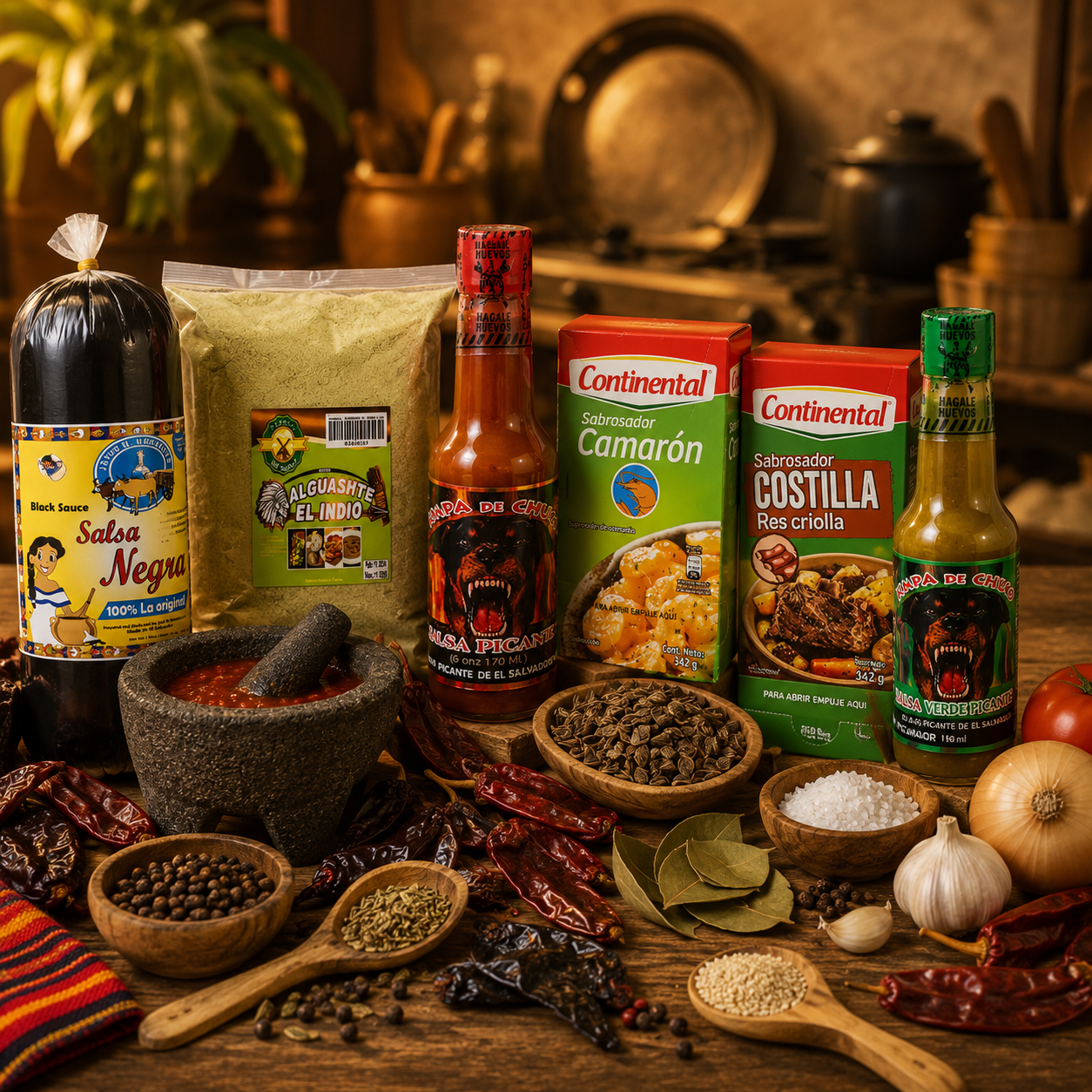 Salsas Tipicas, Consomes, y Mas