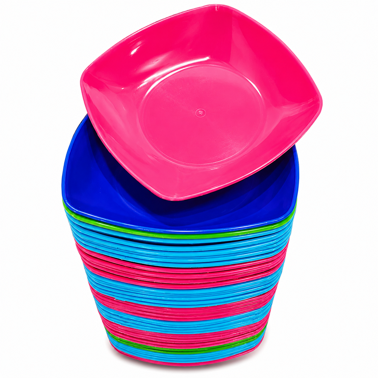 Plato Cuadrado Variado