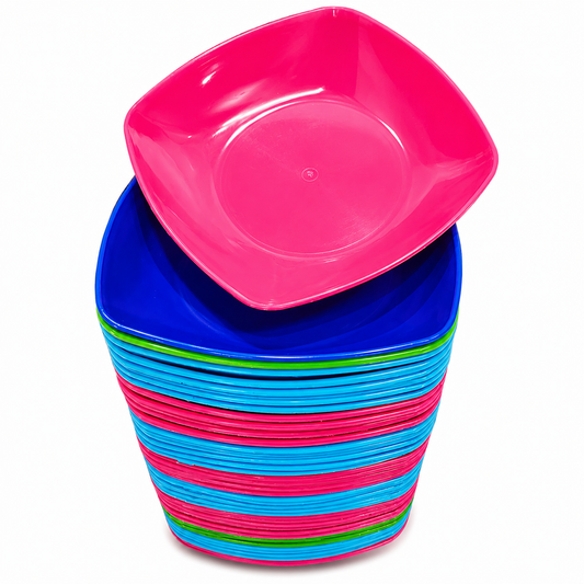 Plato Cuadrado Variado