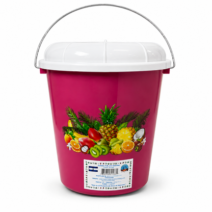 Tarro Plastico decorado 3.5 lts