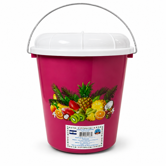 Tarro Plastico decorado 3.5 lts