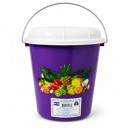 Tarro Plastico decorado 3.5 lts