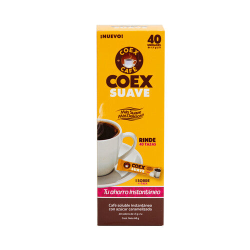 Café Coex Suave 40 sobres