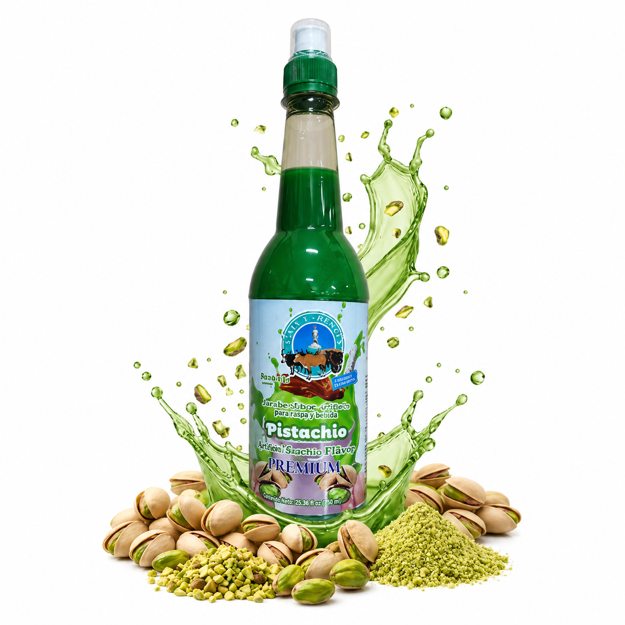 Jarabe Premium para Minutas de Pistacho